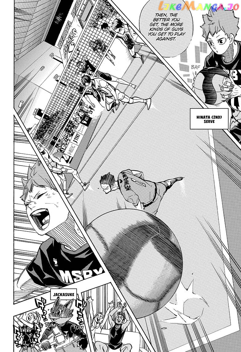 Haikyuu!!, Chapter 399 image 02